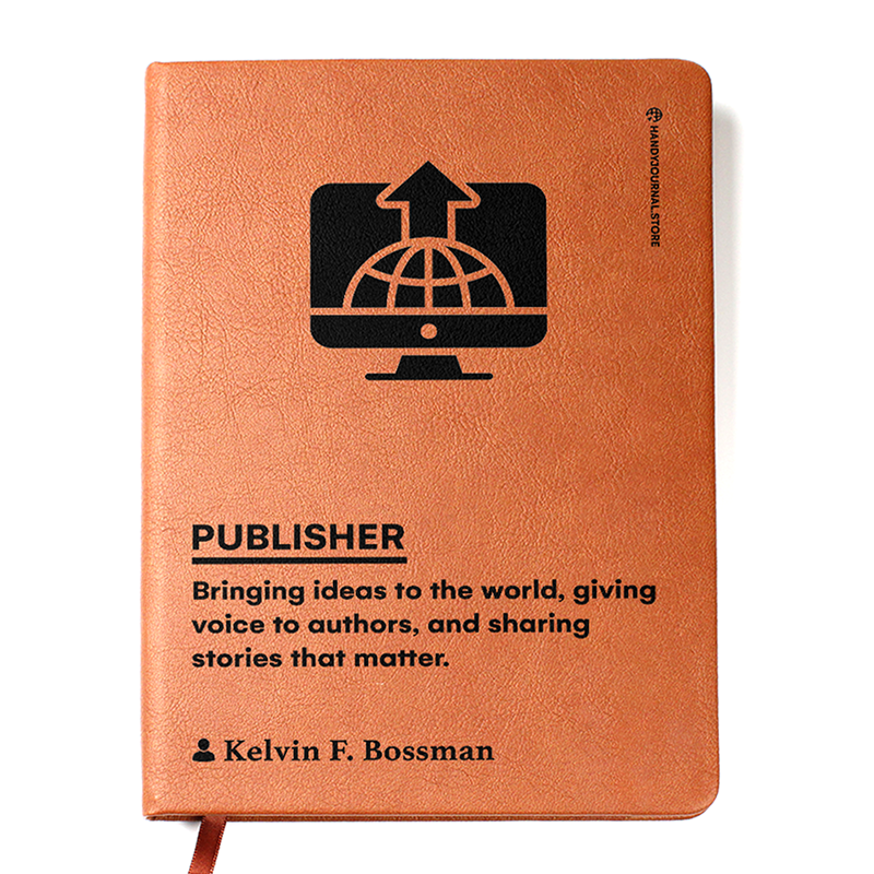 Customized Premium Leather Journal for Publishers