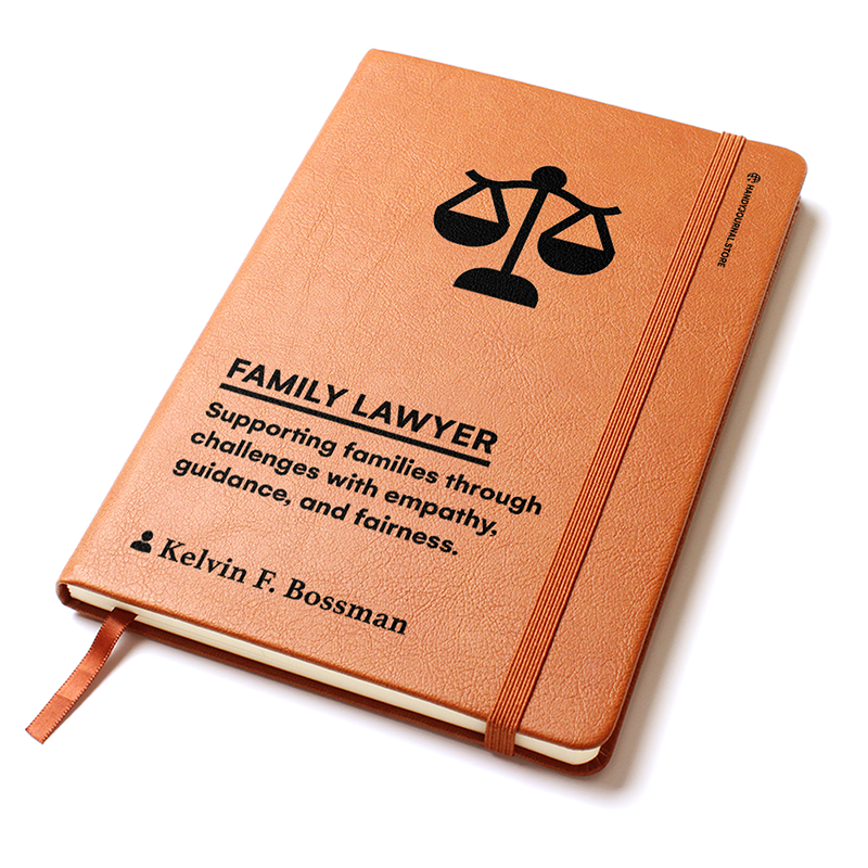 Pic 2 copy Customized Premium Leather Journal for Family Lawyers - Image 3