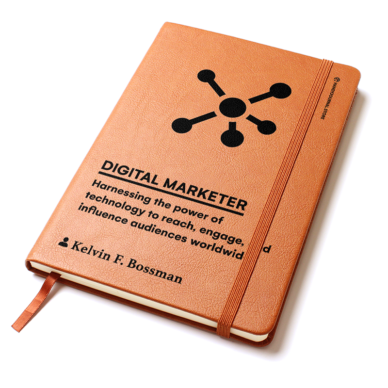 Pic 2 copy Customized Premium Leather Journal for Digital Marketers - Image 3