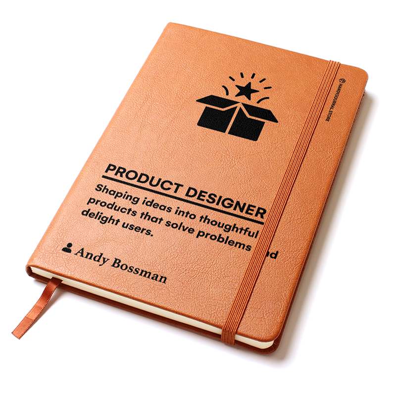 Pic 2 copy Customized Premium Leather Journal for Product Designers - Image 3