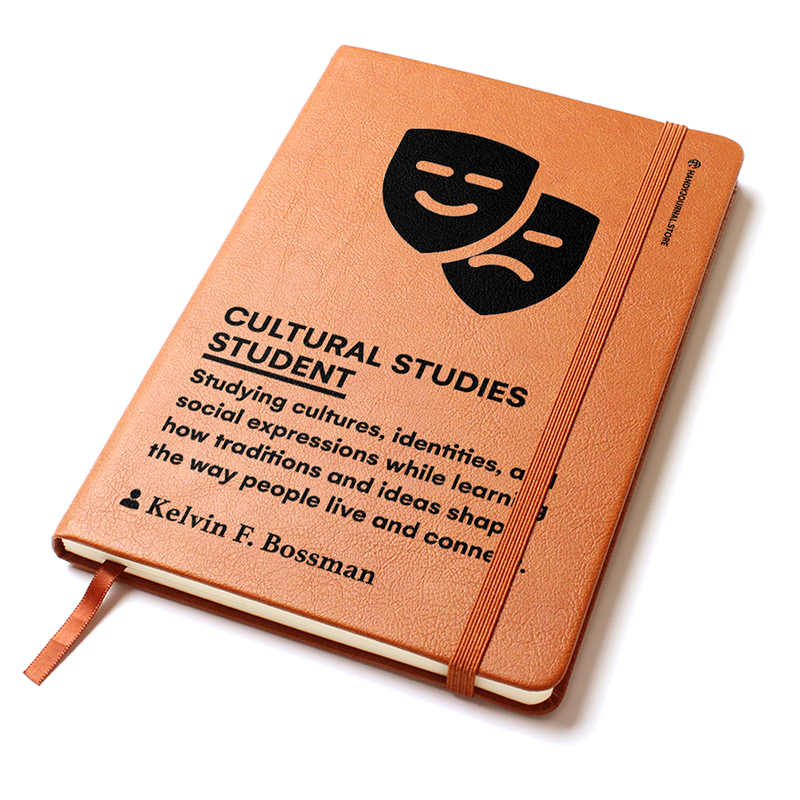 Pic 2 copy Customized Premium Leather Journal for Cultural Studies Students - Image 3