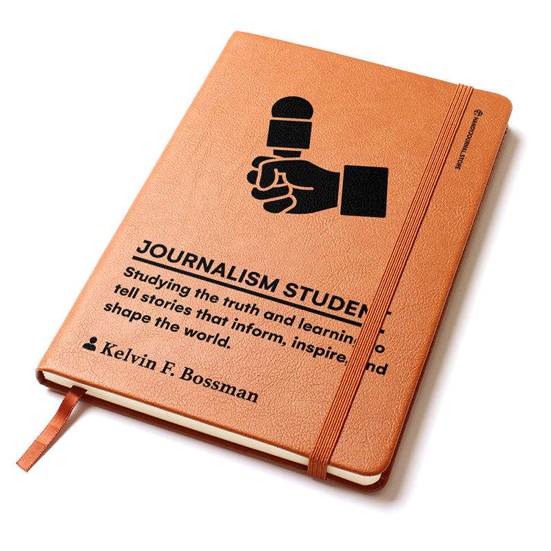Pic 2 copy Customized Premium Leather Journal for Journalism Students - Image 3