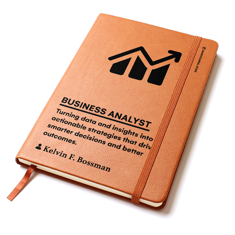 Pic 2 copy Customized Premium Leather Journal for Business Analysts - Image 3