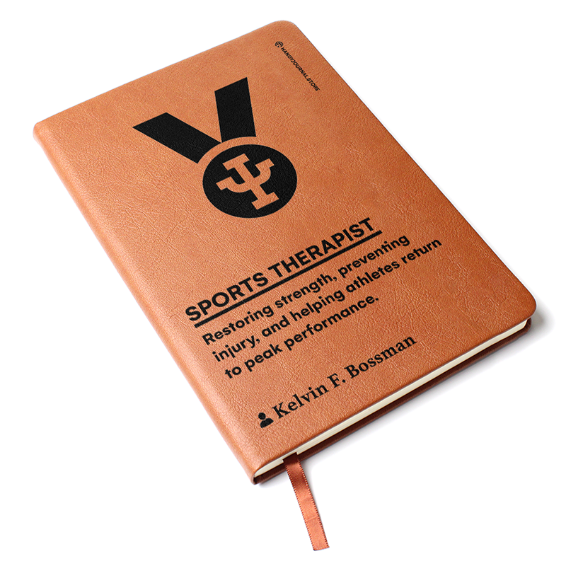 Pic 3 copy Customized Premium Leather Journal for Sports Therapists - Image 4
