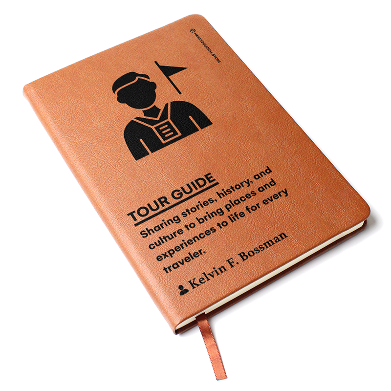 Pic 3 copy Customized Premium Leather Journal for Tour Guides - Image 4