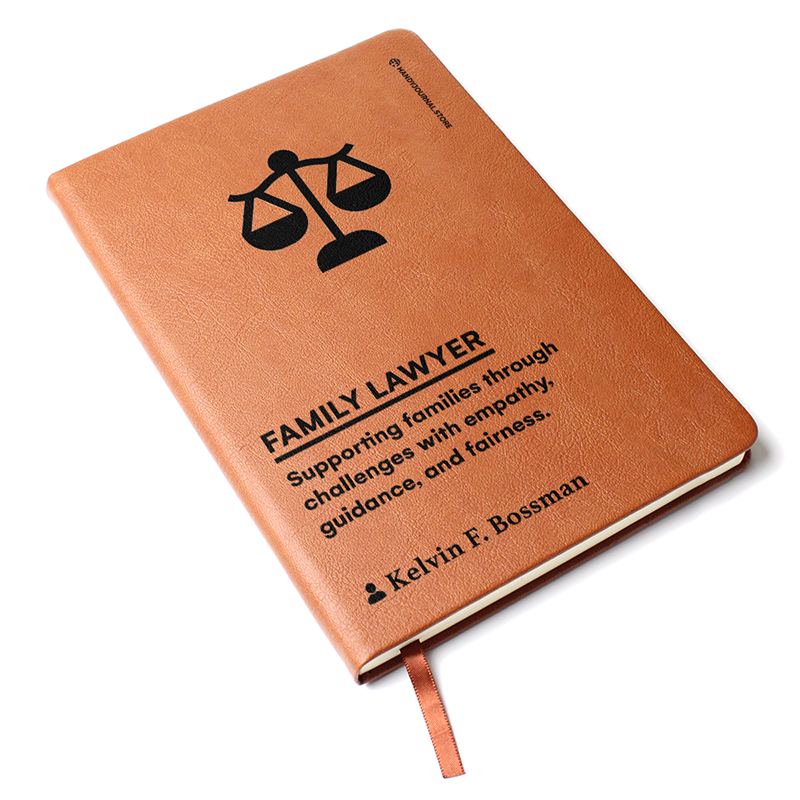 Pic 3 copy Customized Premium Leather Journal for Family Lawyers - Image 4