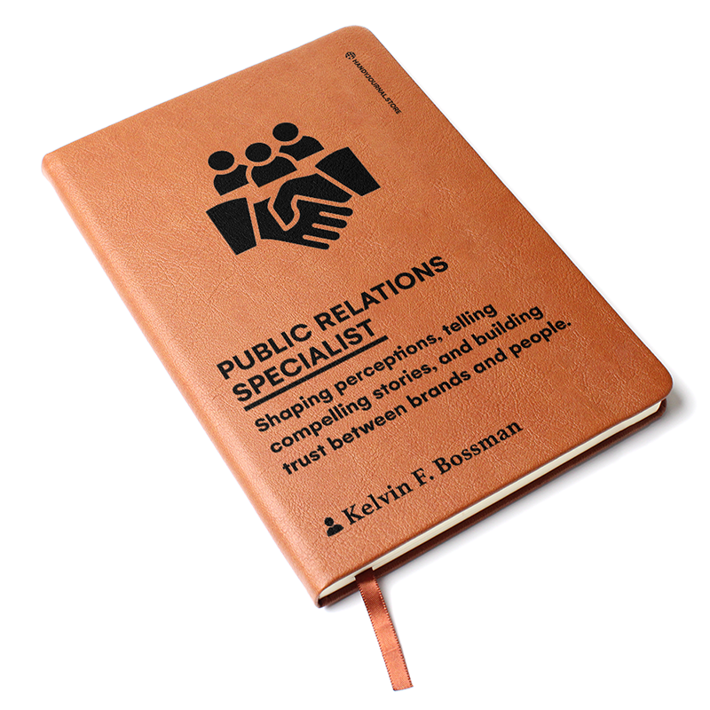 Pic 3 copy Customized Premium Leather Journal for Public Relations Specialists - Image 4