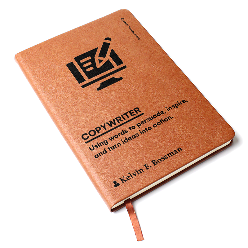 Pic 3 copy Customized Premium Leather Journal for Copywriters - Image 4