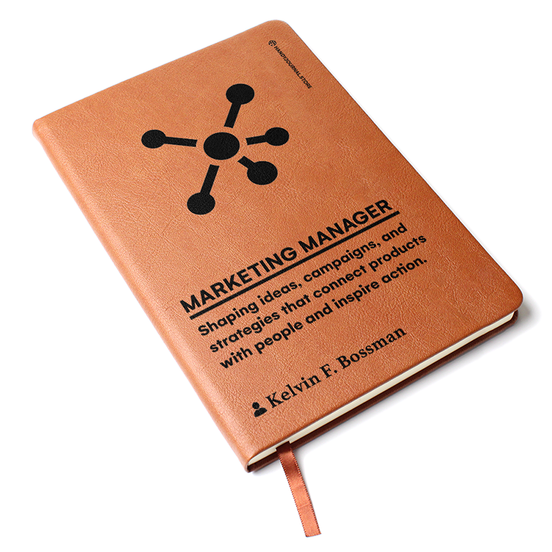 Pic 3 copy Customized Premium Leather Journal for Marketing Managers - Image 4