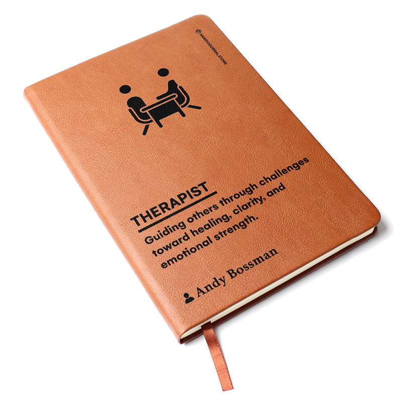 Pic 3 copy Customized Premium Leather Journal for Therapists - Image 4