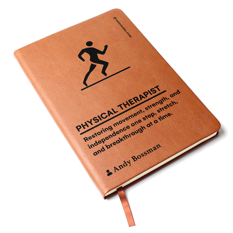 Pic 3 copy Customized Premium Leather Journal for Physical Therapists - Image 4