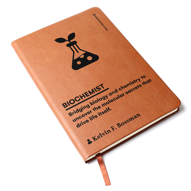 Pic 3 copy Customized Premium Leather Journal for Biochemists - Image 4
