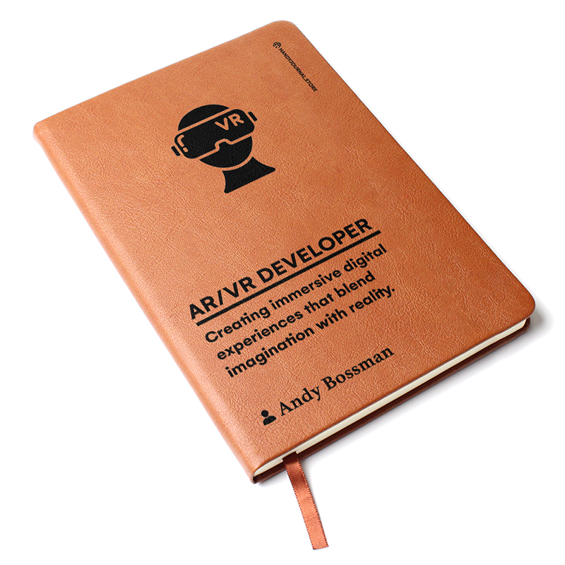 Pic 3 copy Customized Premium Leather Journal for AR/VR Developers - Image 4
