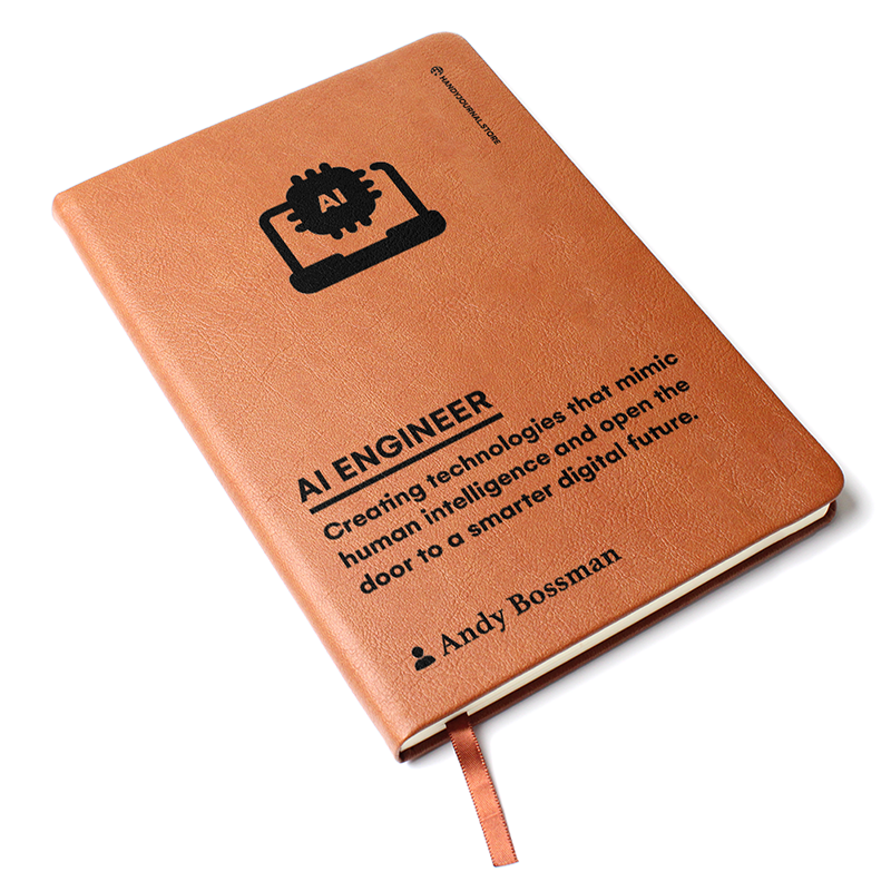 Pic 3 copy Customized Premium Leather Journal for AI Engineers - Image 4