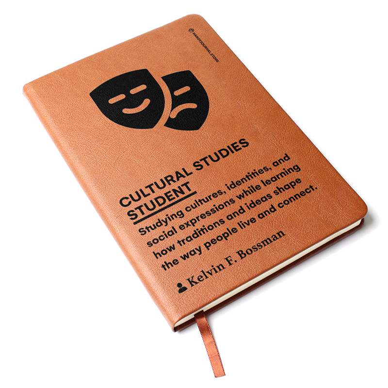 Pic 3 copy Customized Premium Leather Journal for Cultural Studies Students - Image 4
