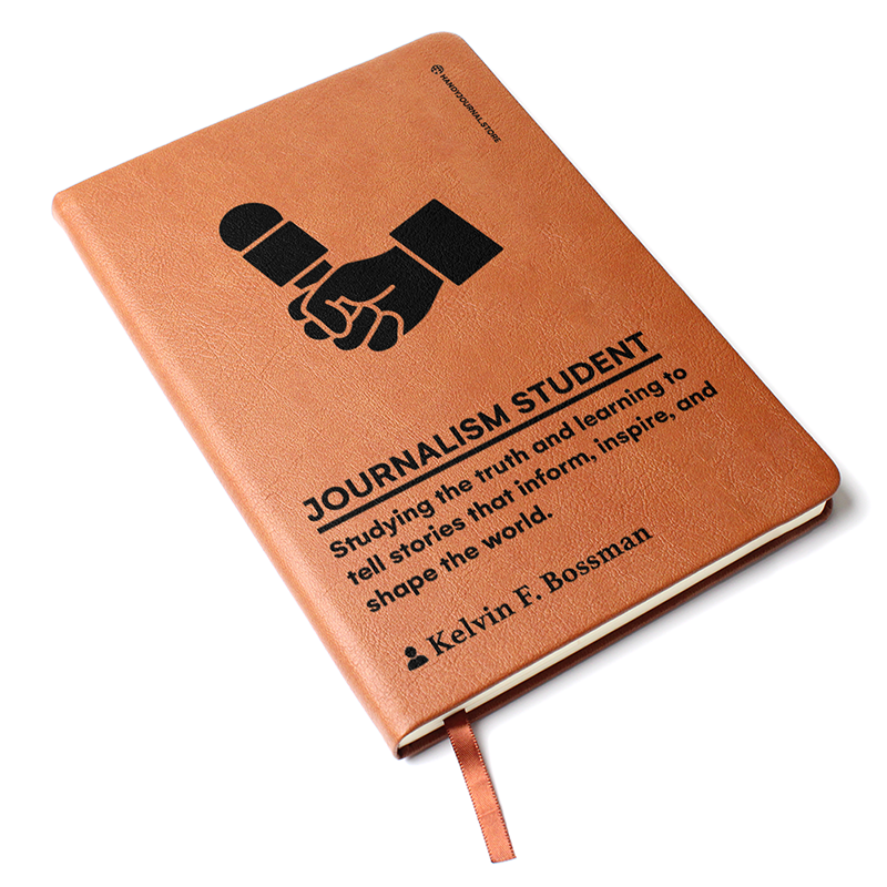 Pic 3 copy Customized Premium Leather Journal for Journalism Students - Image 4