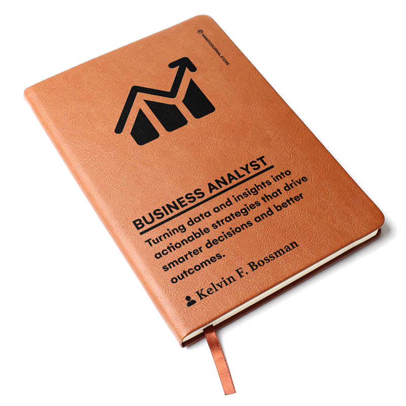 Pic 3 copy Customized Premium Leather Journal for Business Analysts - Image 4