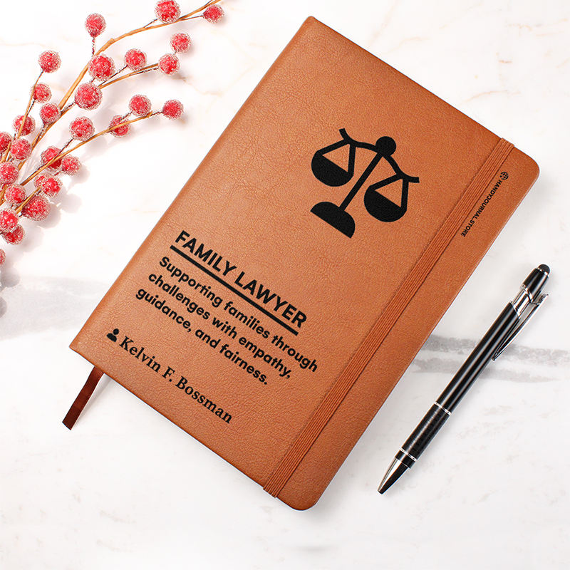 Pic 4 copy Customized Premium Leather Journal for Family Lawyers - Image 5