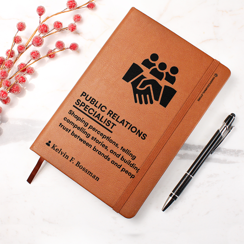 Pic 4 copy Customized Premium Leather Journal for Public Relations Specialists - Image 5