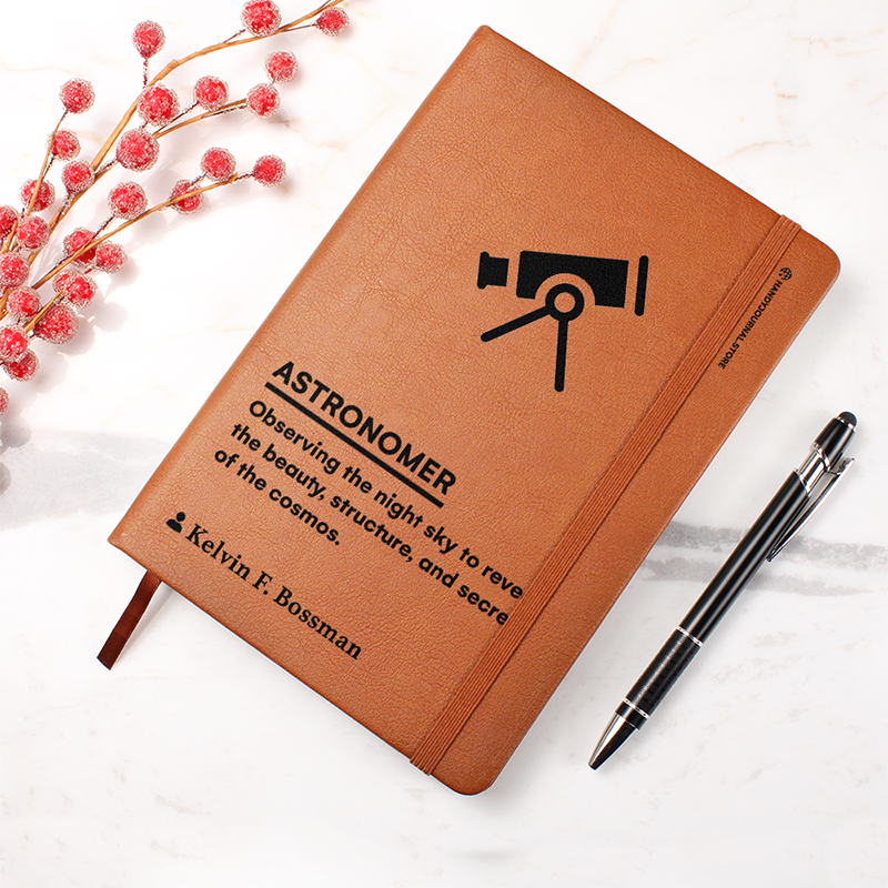 Pic 4 copy Customized Premium Leather Journal for Astronomers - Image 5