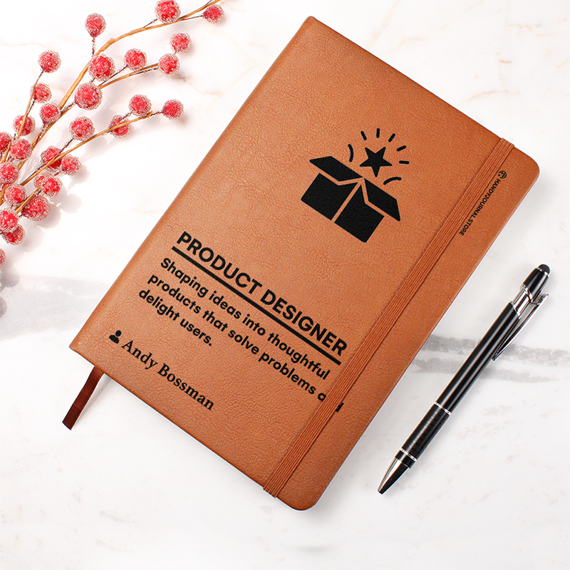 Pic 4 copy Customized Premium Leather Journal for Product Designers - Image 5