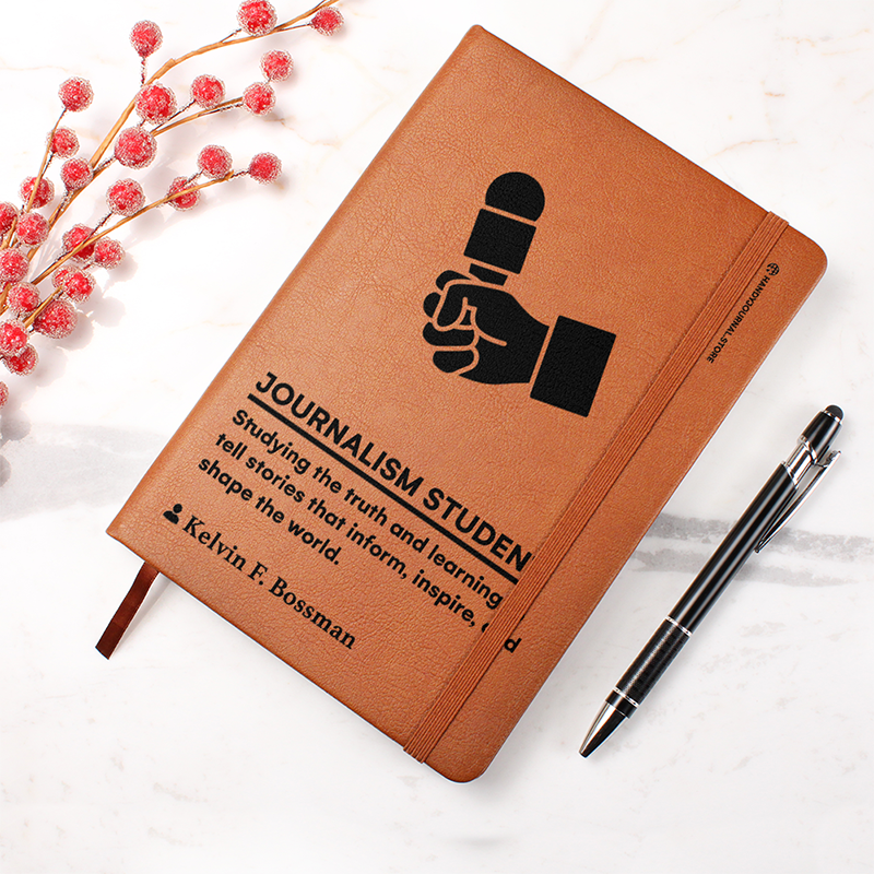 Pic 4 copy Customized Premium Leather Journal for Journalism Students - Image 5