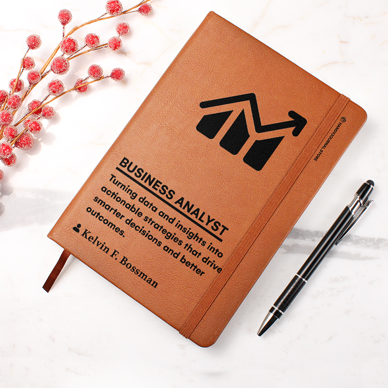 Pic 4 copy Customized Premium Leather Journal for Business Analysts - Image 5