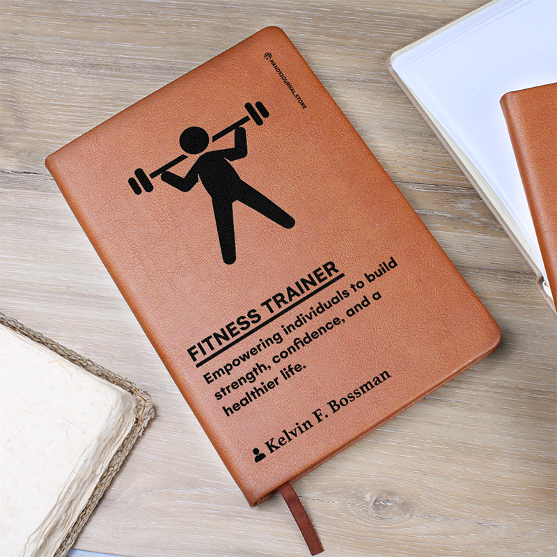 Pic 5 copy Customized Premium Leather Journal for Fitness Trainers - Image 6