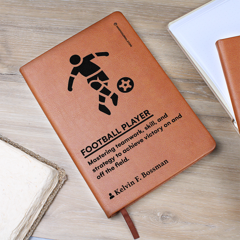 Pic 5 copy Customized Premium Leather Journal for Football Players - Image 6