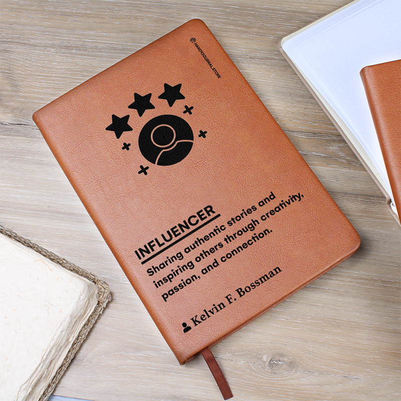 Pic 5 copy Customized Premium Leather Journal for Influencers - Image 6