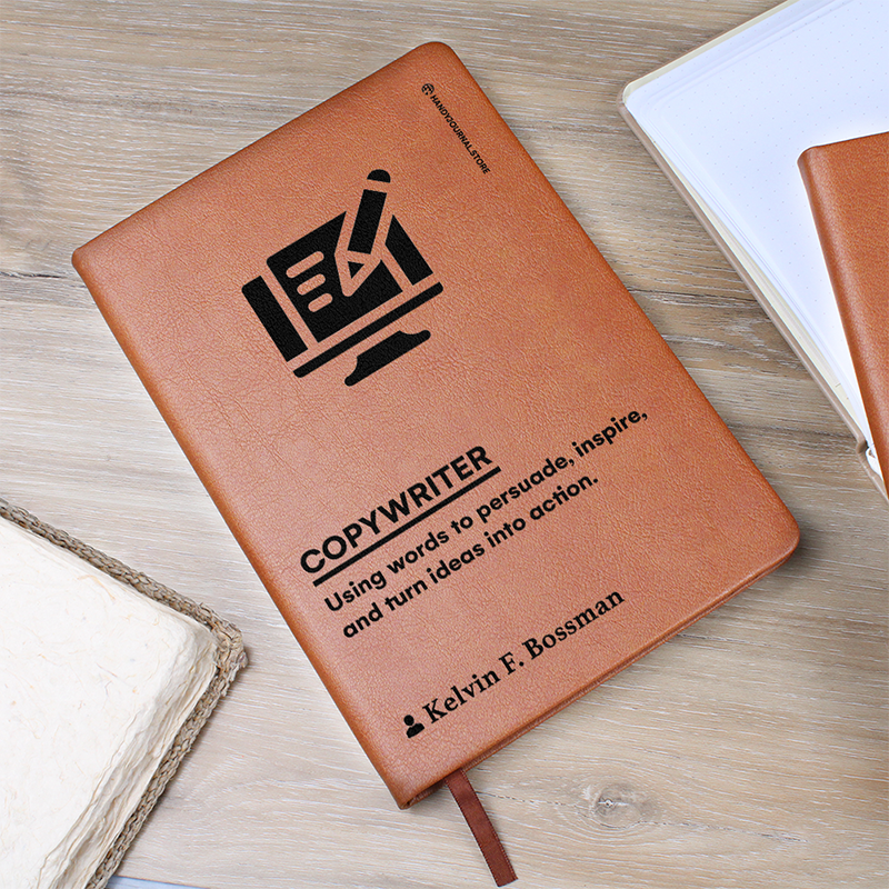 Pic 5 copy Customized Premium Leather Journal for Copywriters - Image 6