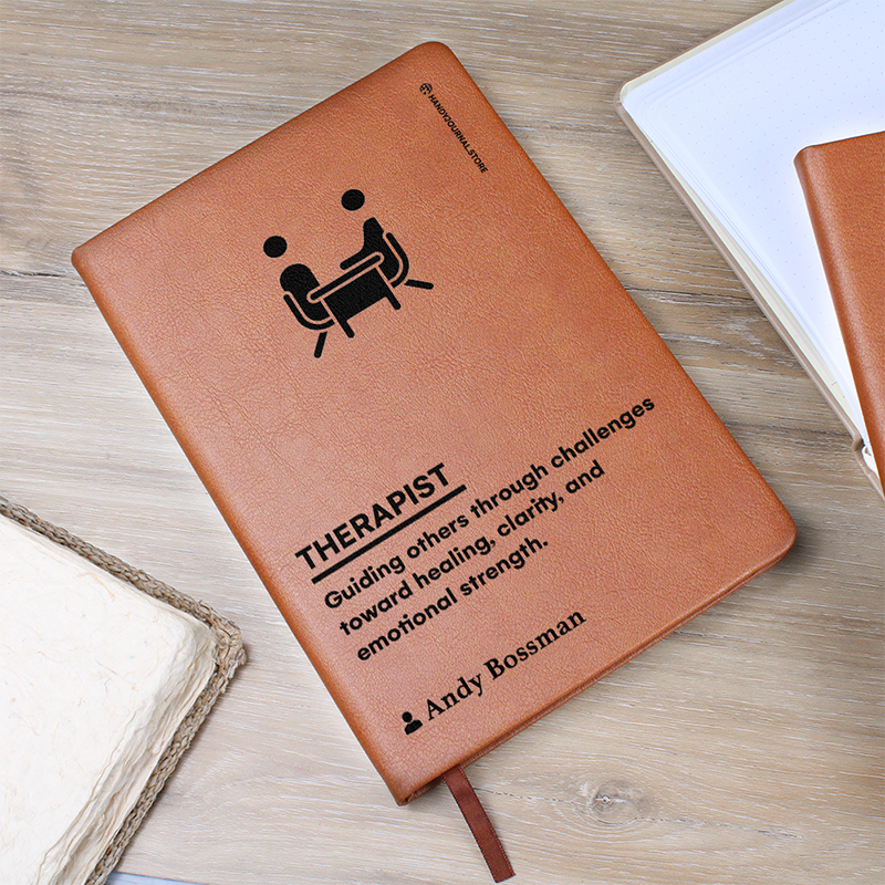 Pic 5 copy Customized Premium Leather Journal for Therapists - Image 6