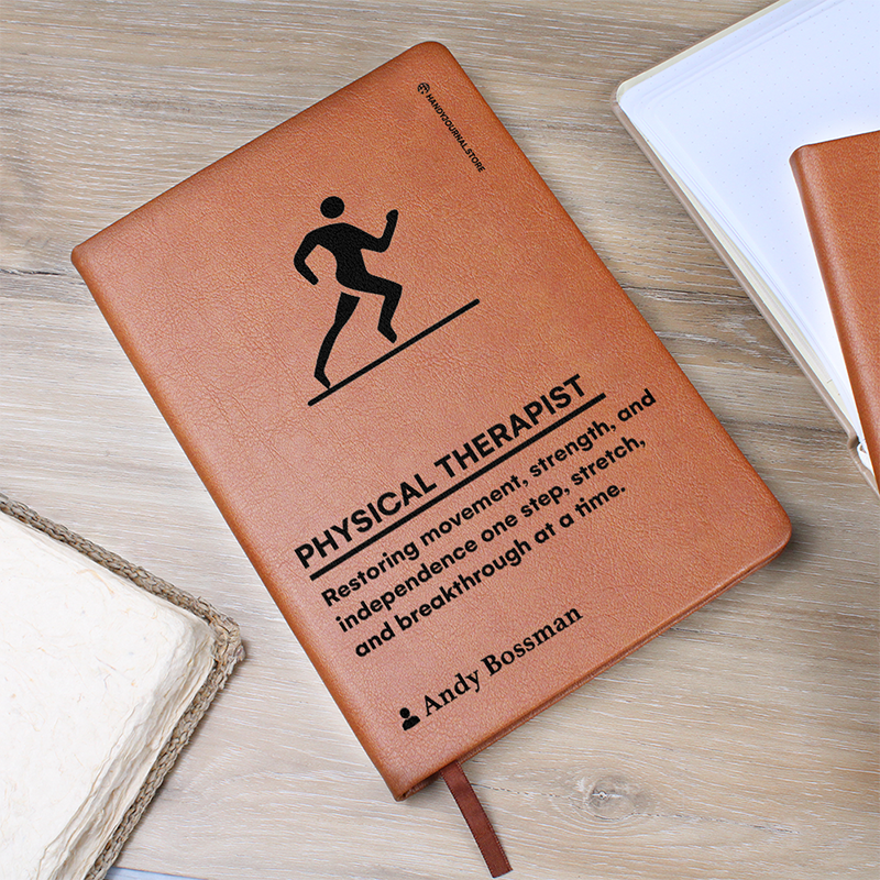 Pic 5 copy Customized Premium Leather Journal for Physical Therapists - Image 6