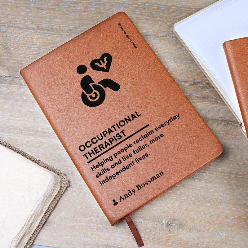 Pic 5 copy Customized Premium Leather Journal for Occupational Therapists - Image 6