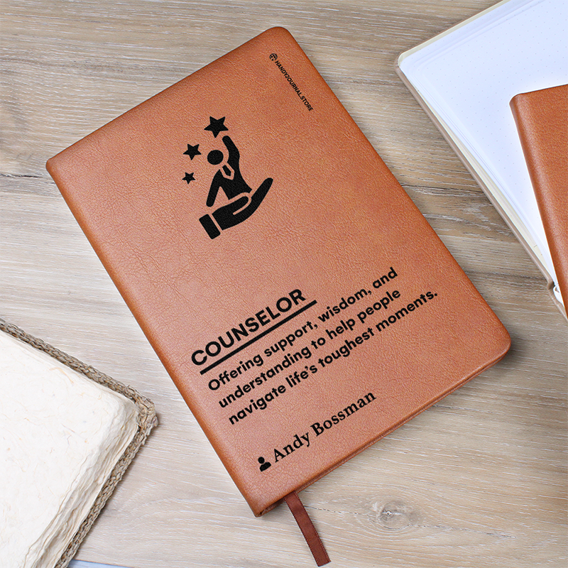 Pic 5 copy Customized Premium Leather Journal for Counselors - Image 6