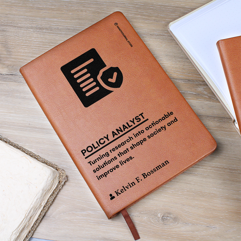 Pic 5 copy Customized Premium Leather Journal for Policy Analysts - Image 6
