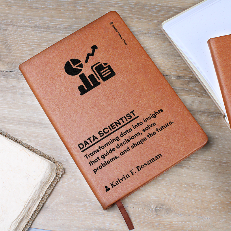 Pic 5 copy Customized Premium Leather Journal for Data Scientists - Image 6