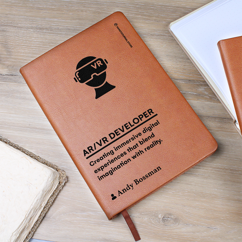 Pic 5 copy Customized Premium Leather Journal for AR/VR Developers - Image 6