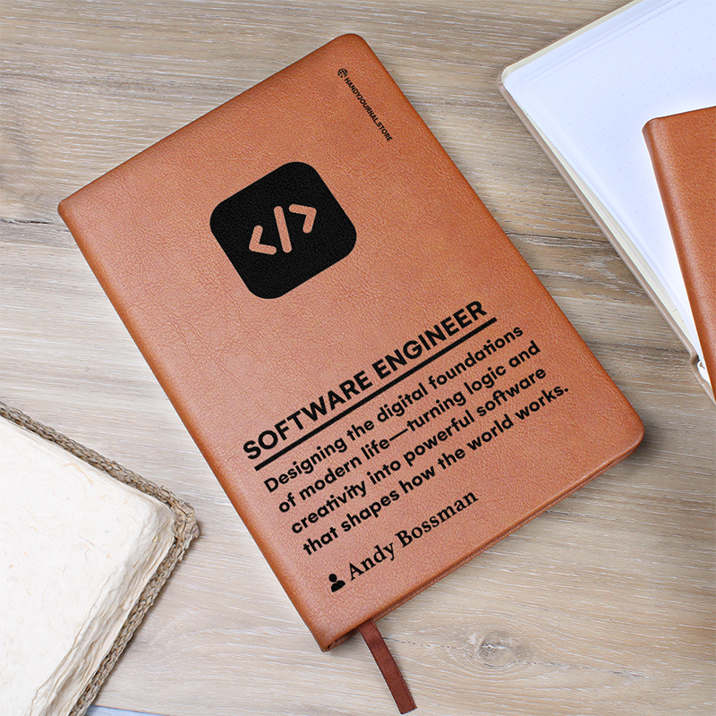 Pic 5 copy Customized Premium Leather Journal for Software Engineers - Image 6
