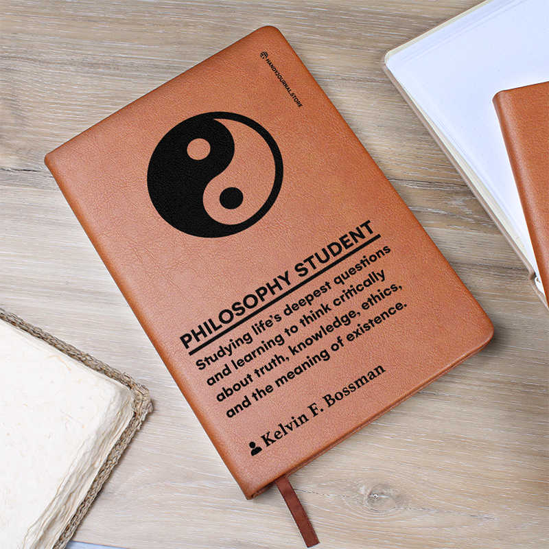Pic 5 copy Customized Premium Leather Journal for Philosophy Students - Image 6