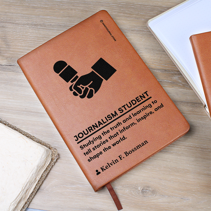 Pic 5 copy Customized Premium Leather Journal for Journalism Students - Image 6