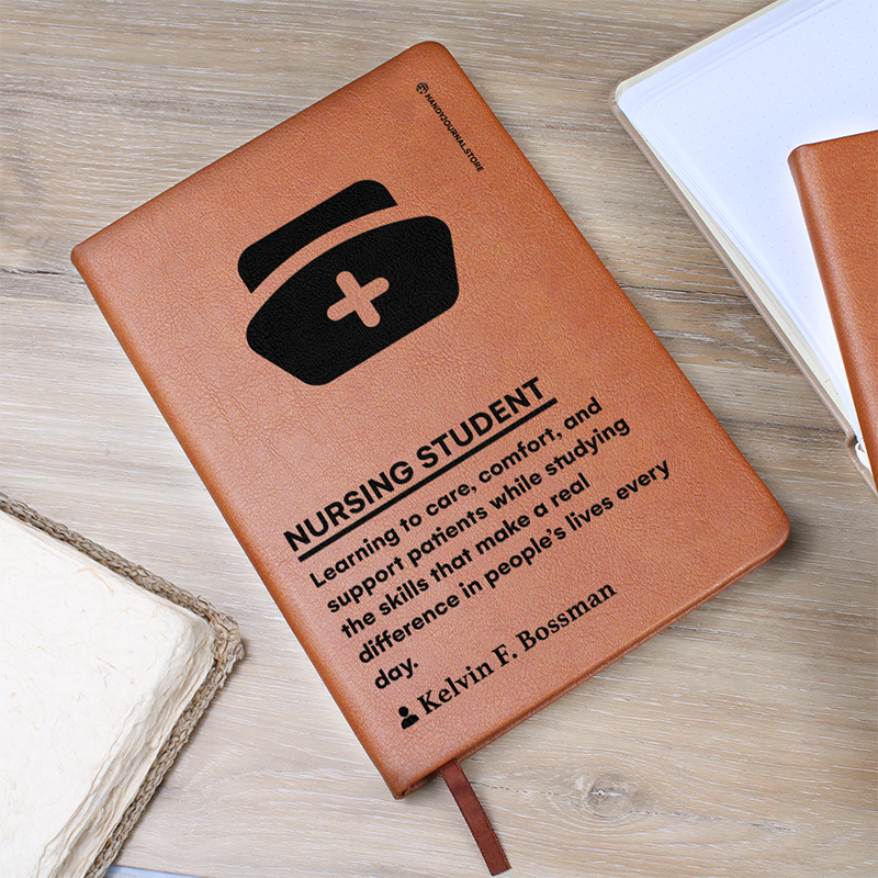 Pic 5 copy Customized Premium Leather Journal for Nursing Students - Image 6