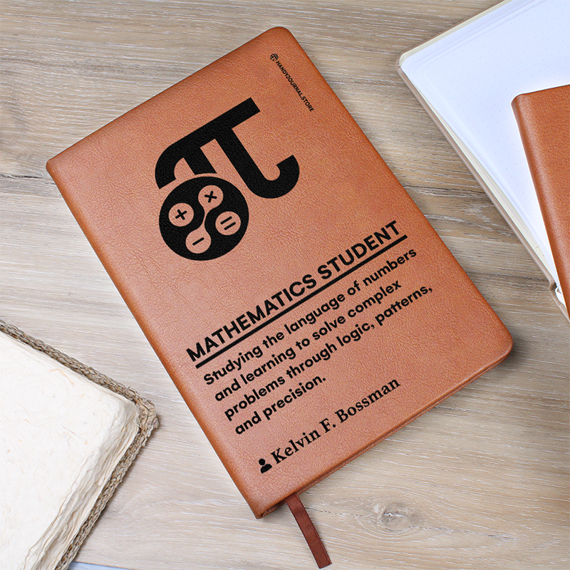 Pic 5 copy Customized Premium Leather Journal for Mathematics Students - Image 6