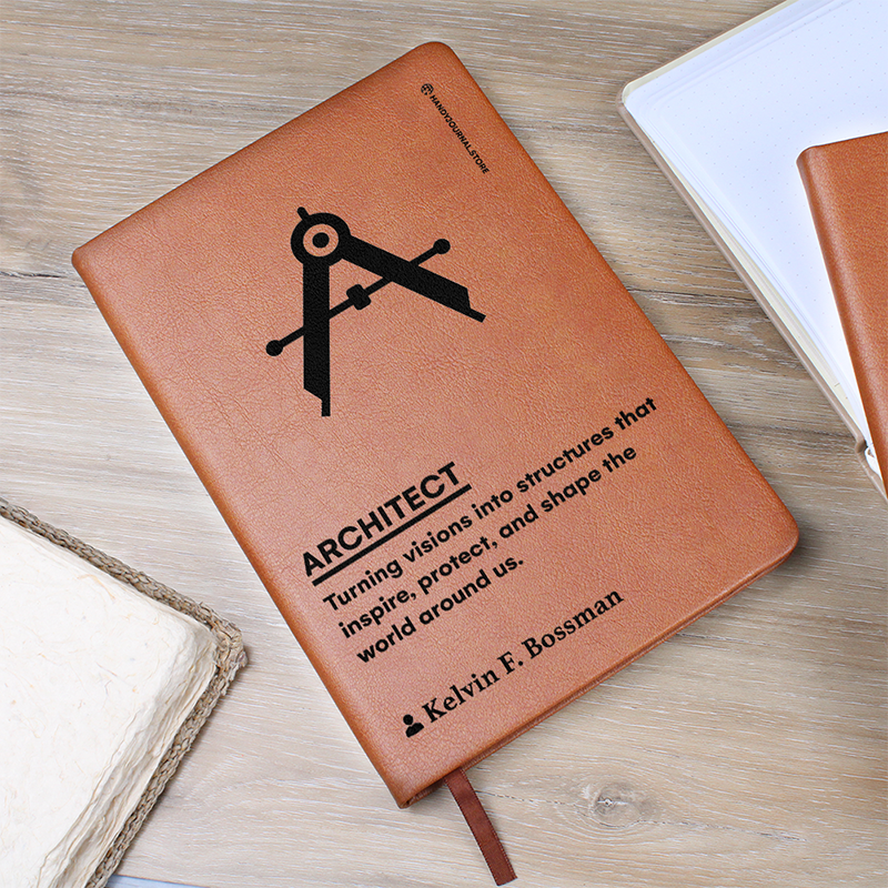 Pic 5 copy Customized Premium Leather Journal for Architects - Image 6