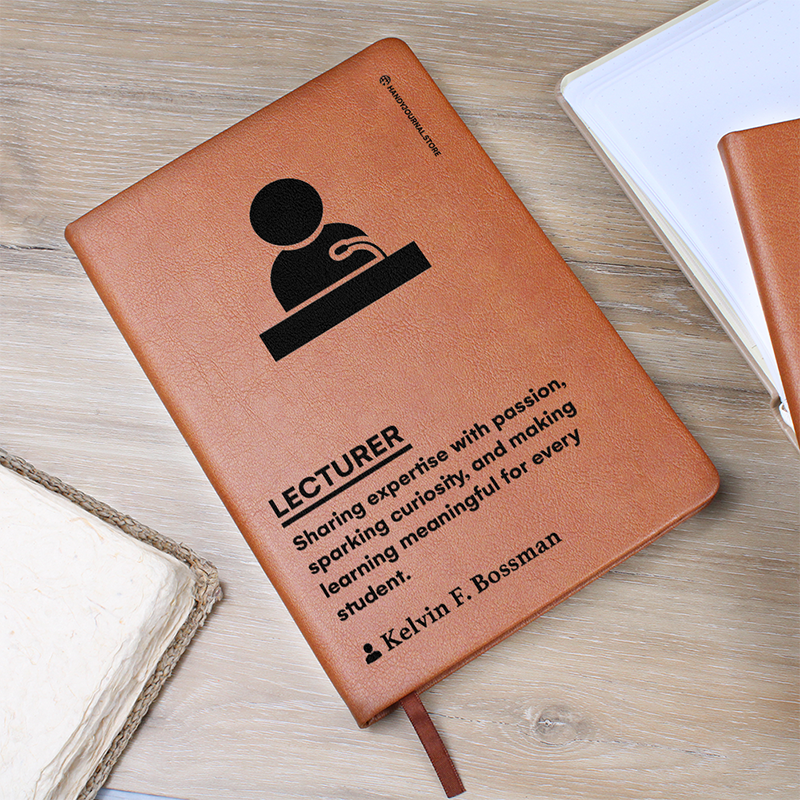 Pic 5 copy Customized Premium Leather Journal for Lecturers - Image 6