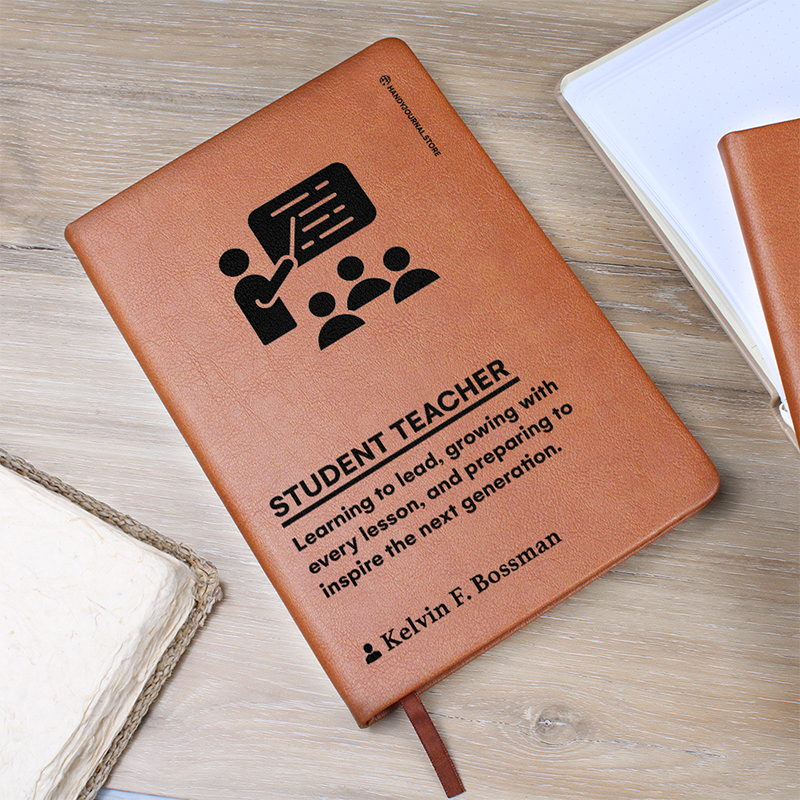 Pic 5 copy Customized Premium Leather Journal for Student Teachers - Image 6