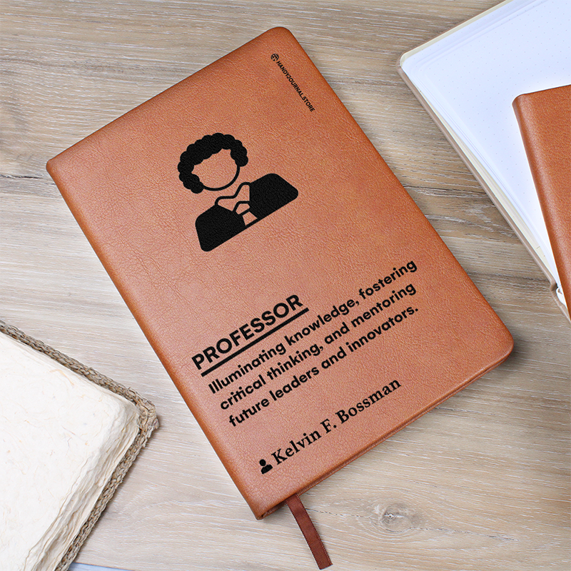 Pic 5 copy Customized Premium Leather Journal for Professors - Image 6