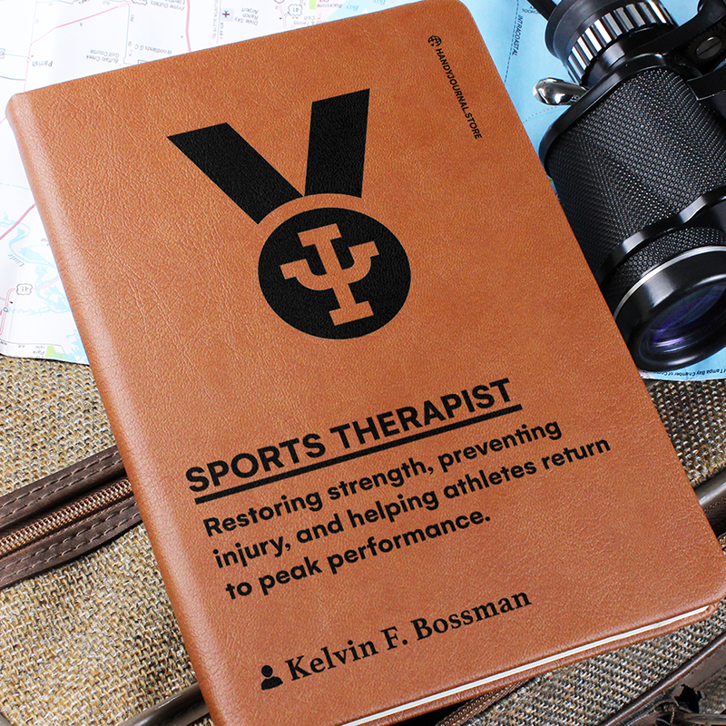 Pic 6 copy Customized Premium Leather Journal for Sports Therapists - Image 7
