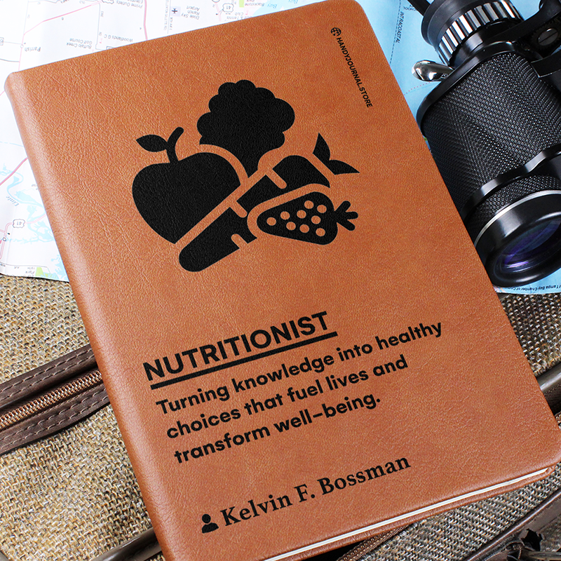 Pic 6 copy Customized Premium Leather Journal for Nutritionists - Image 7