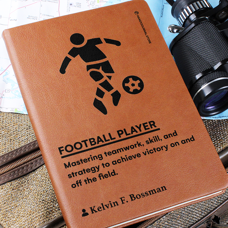 Pic 6 copy Customized Premium Leather Journal for Football Players - Image 7